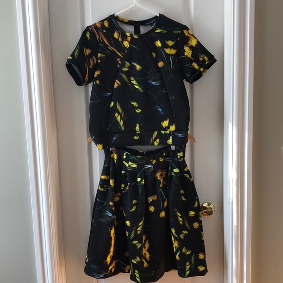 Pink Tartan skirt and top - Picture 1 of 10